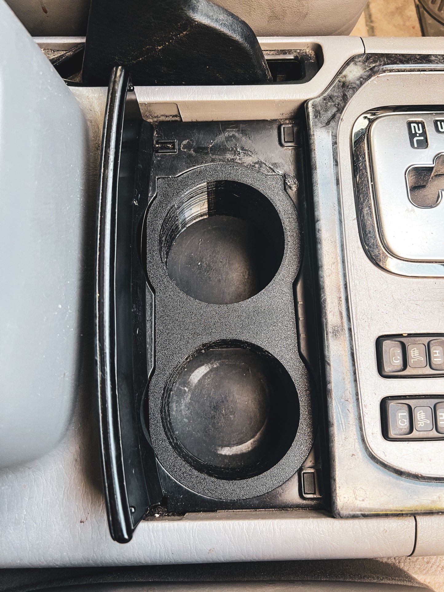 2000-2007 LC100/LX470 Cupholder Insert - 1 Piece Design